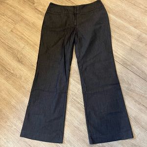 Apt. 9 Curvy Fit Dark Charcoal Pants Size 8